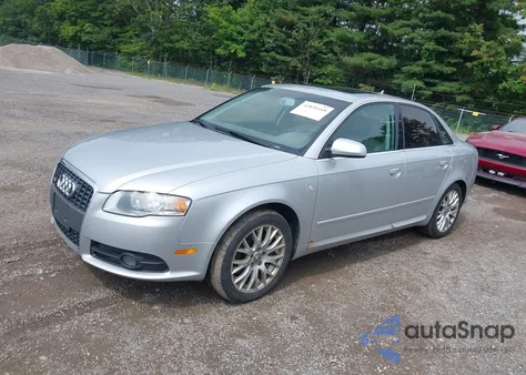2008 Audi A4 2.0T Quattro from USA, damaged, VIN WAUDF78E18A137394